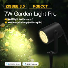 Load image into Gallery viewer, Outdoor Garden Lamp 7w LED Light Zigbee 3.0 & RF Dual Tuneable White and Colour