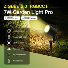 Load image into Gallery viewer, Outdoor Garden Lamp 7w LED Light Zigbee 3.0 & RF Dual Tuneable White and Colour