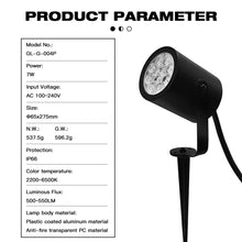 Load image into Gallery viewer, Outdoor Garden Lamp 7w LED Light Zigbee 3.0 & RF Dual Tuneable White and Colour