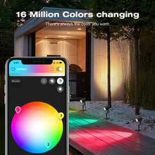 Load image into Gallery viewer, Outdoor Garden Lamp 7w LED Light Zigbee 3.0 & RF Dual Tuneable White and Colour