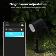 Load image into Gallery viewer, Outdoor Garden Lamp 7w LED Light Zigbee 3.0 & RF Dual Tuneable White and Colour