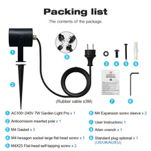 Load image into Gallery viewer, Outdoor Garden Lamp 7w LED Light Zigbee 3.0 & RF Dual Tuneable White and Colour
