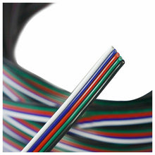 Load image into Gallery viewer, 5 Core Cable Wire for RGBW LED Strip 12/24V