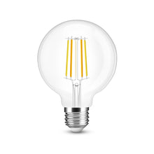 Load image into Gallery viewer, E27 7w LED Filament Bulb Warm and Cool White Clear Glass G95