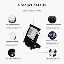 Load image into Gallery viewer, Outdoor Floodlight 10w LED Light Zigbee & RF RGBW and CCT Colours IP65