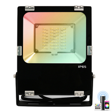 Load image into Gallery viewer, Outdoor Floodlight 30w LED Light Zigbee & RF RGBW and CCT Colours IP65