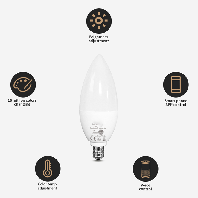 Zigbee e14 deals filament