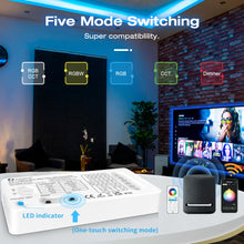 Load image into Gallery viewer, 5-IN-1 Ultra Thin Zigbee & RF Smart LED Light Strip Controller and Dimmer - Pro