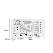 Load image into Gallery viewer, 5-IN-1 Ultra Thin Zigbee &amp; RF Smart LED Light Strip Controller and Dimmer - Pro