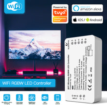 Load image into Gallery viewer, Tuya WiFi RGBW LED Strip Controller