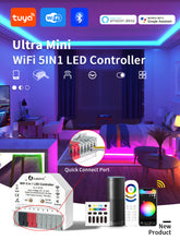 Load image into Gallery viewer, Tuya Ultra Mini WiFi 5-in-1 LED Strip Controller (Triac)