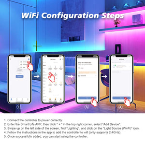 Tuya WiFi 5-in-1 LED Strip Controller