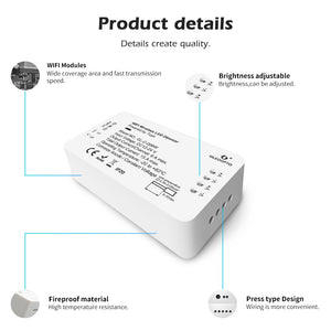 Tuya WiFi Single Color LED Dimmer Controller