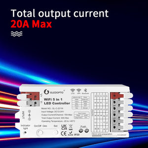 Tuya WiFi 5-in-1 LED Strip Controller