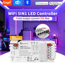 Load image into Gallery viewer, Tuya WiFi 5-in-1 LED Strip Controller