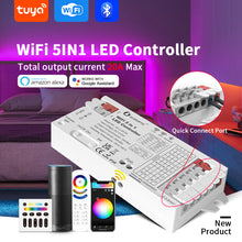 Load image into Gallery viewer, Tuya WiFi 5-in-1 LED Strip Controller