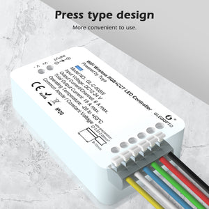 Tuya WiFi RGB+CCT LED Strip Controller